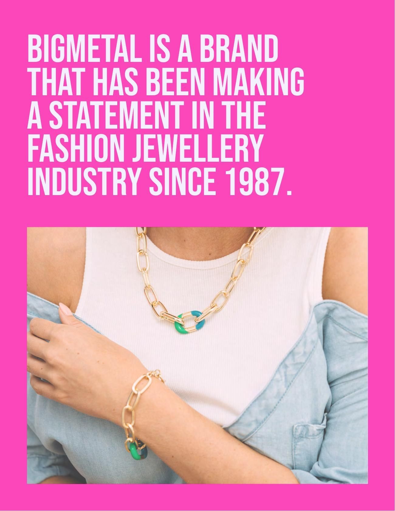 Statement page: making a statement in fashion jewellery since 1987.