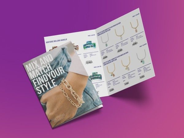 The printed catalogue.