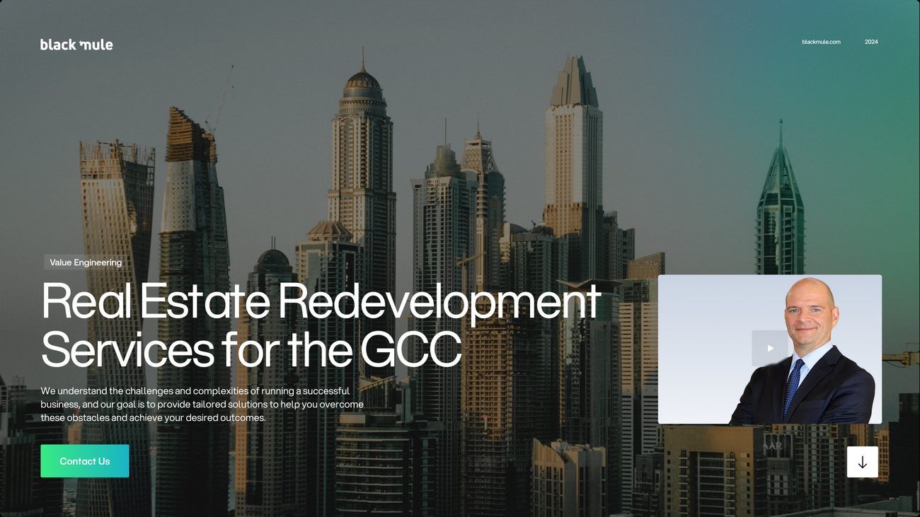 Round 01, Concept 03: the gradient system on the website.