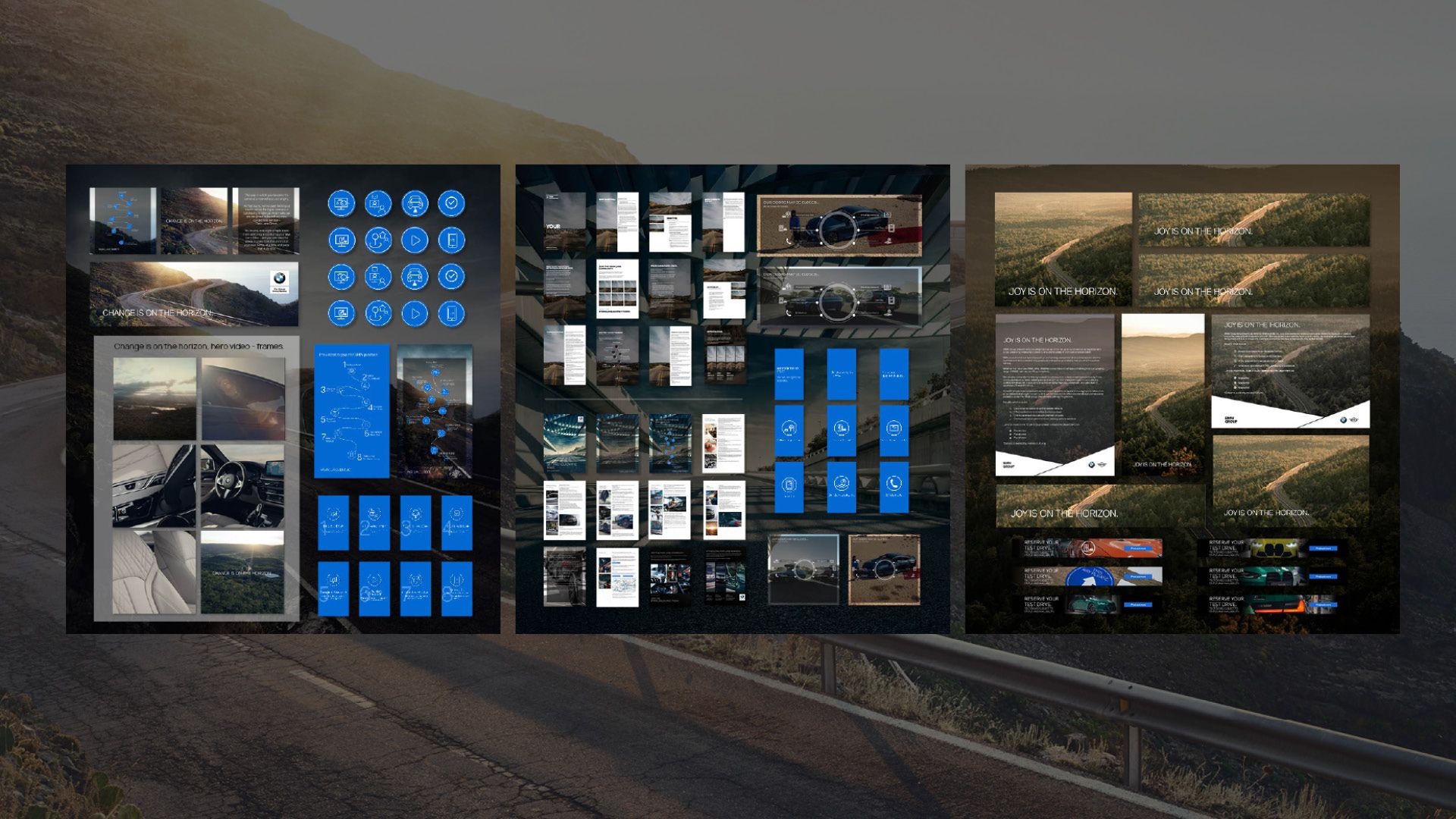 One campaign, systematised into hero film frames, social, print, email and out of home.