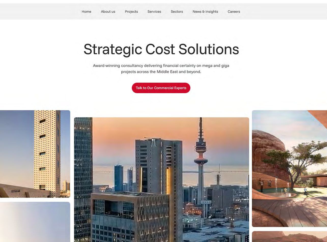 Homepage and project showcase, built to extend as the portfolio grows.