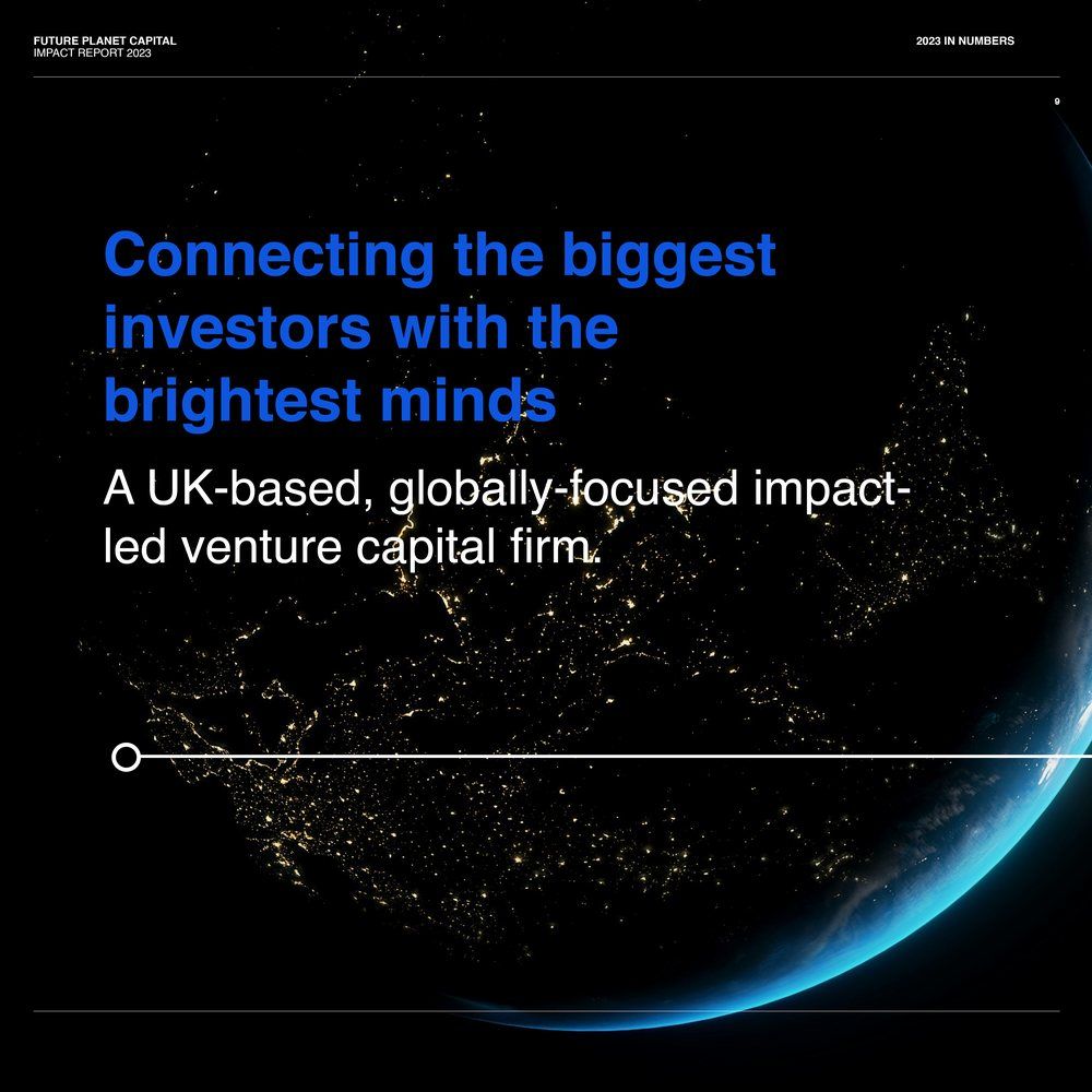 Connecting the biggest investors with the brightest minds.