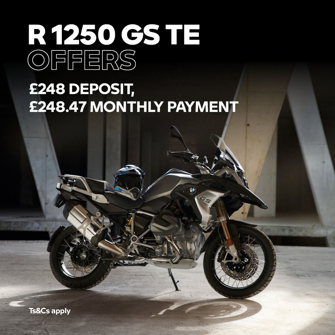 R 1250 GS TE finance offer.