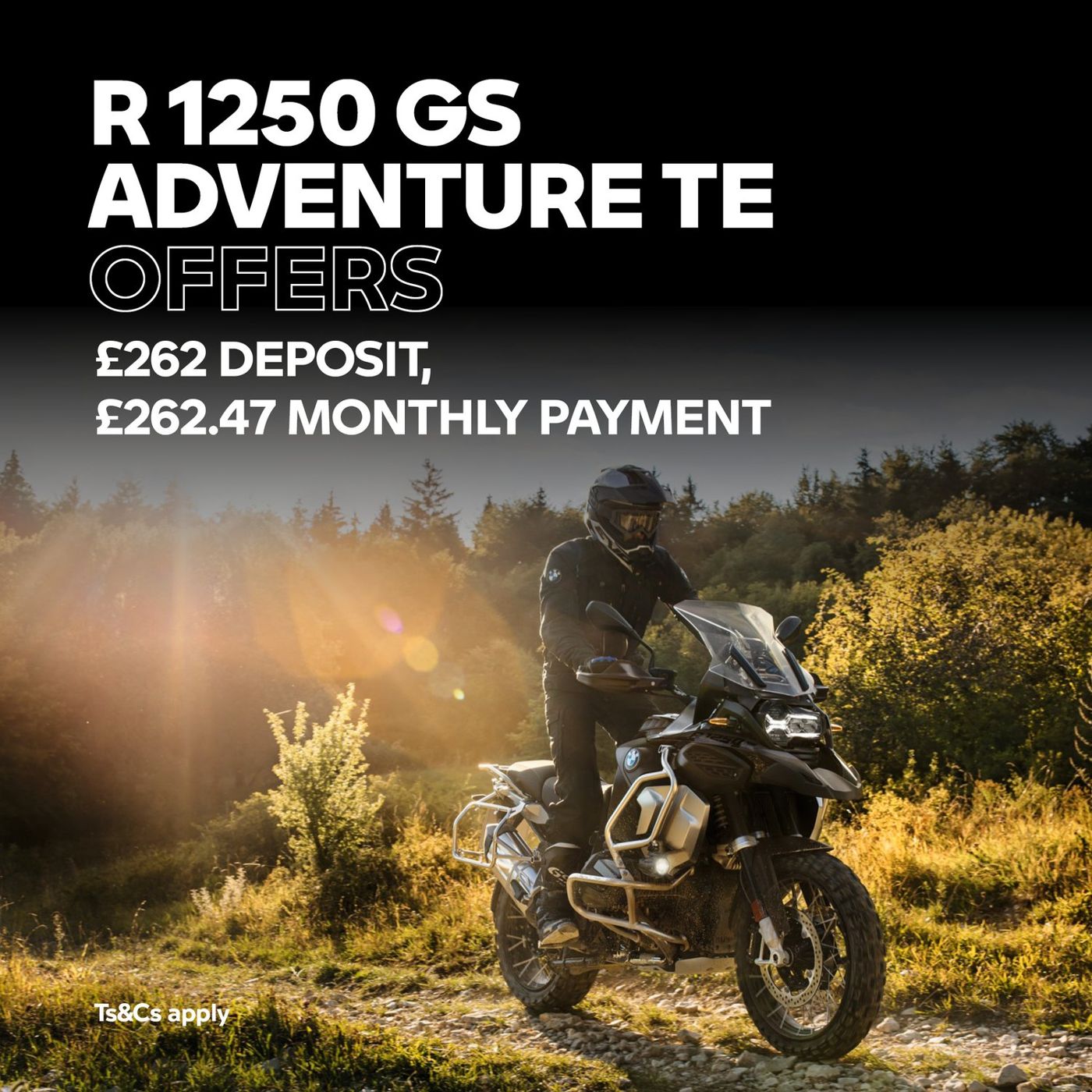 R 1250 GS Adventure TE finance offer.