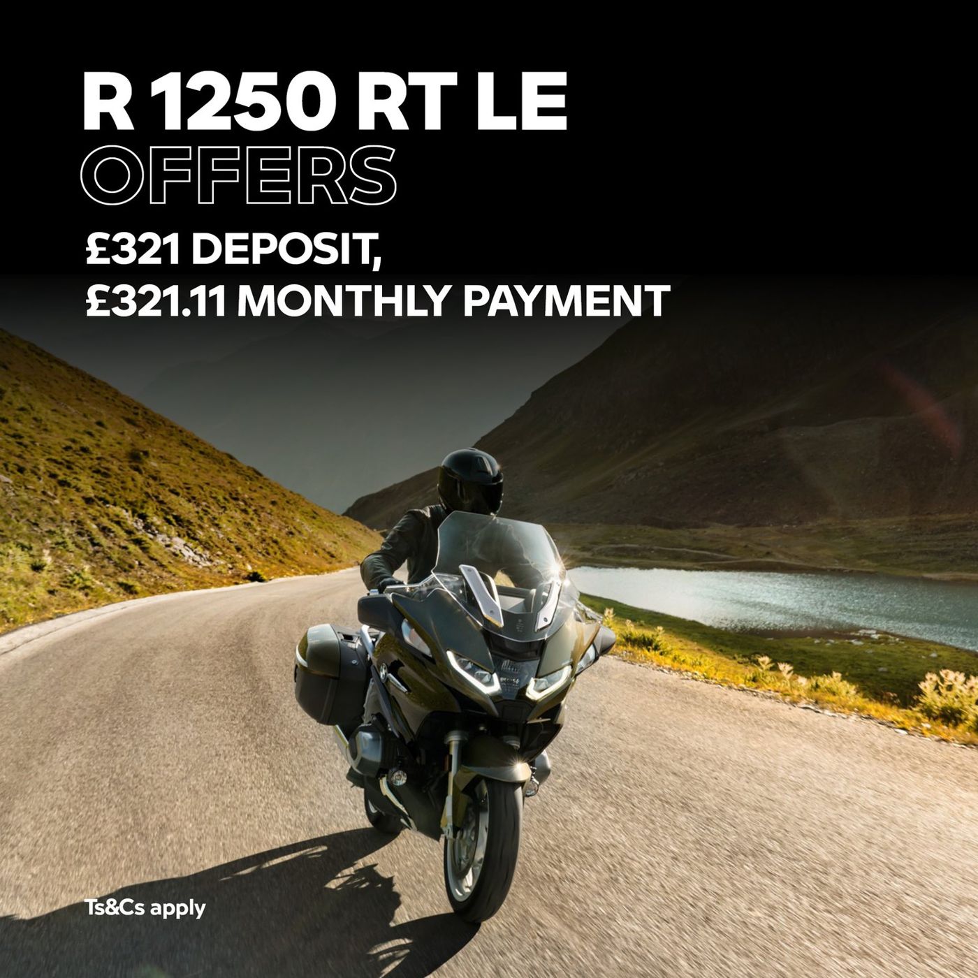 R 1250 RT LE finance offer.